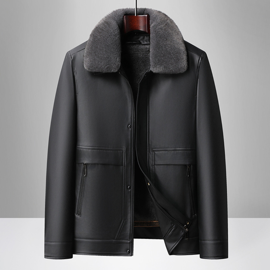 Premium Leather Coat