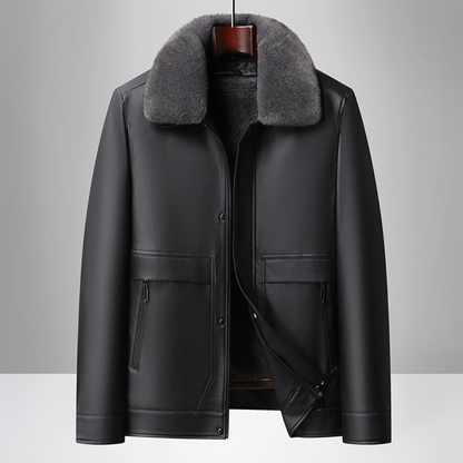Premium Leather Coat