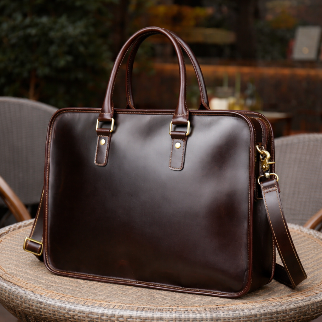 Executive Leather Briefcase