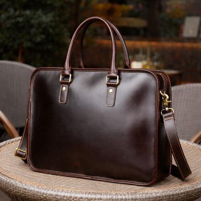Executive Leather Briefcase