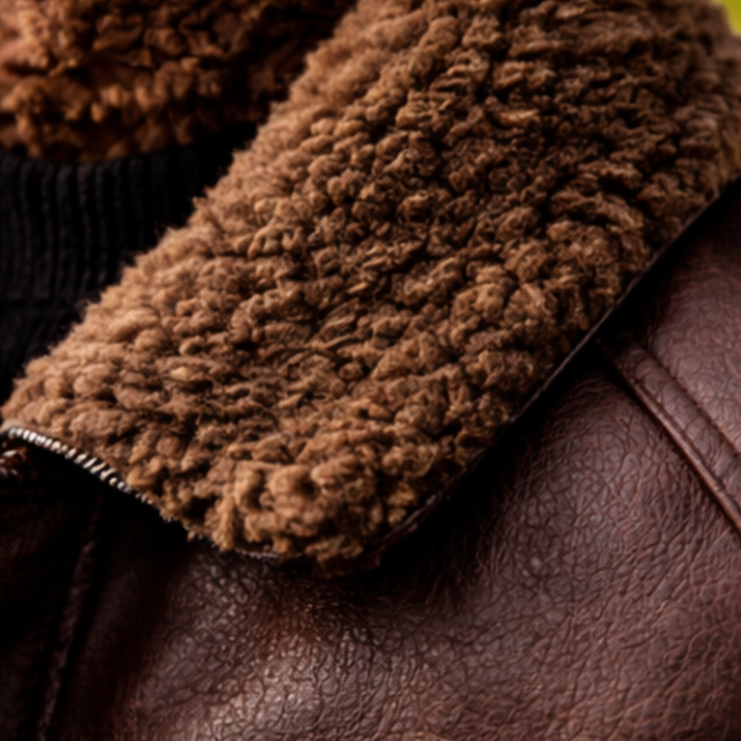 Fleece Collar Jacket
