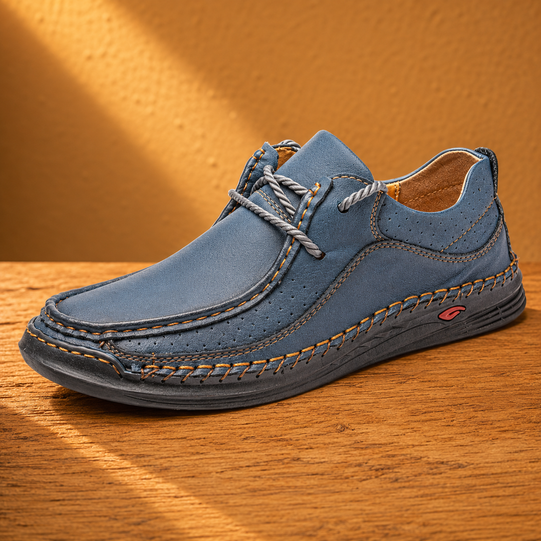 Leather Comfort Slip-Ons