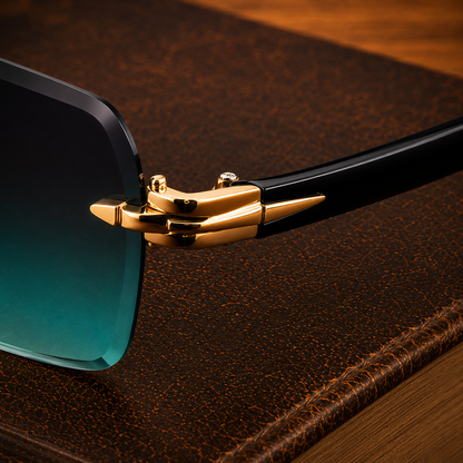 Rimless Square Sunglasses