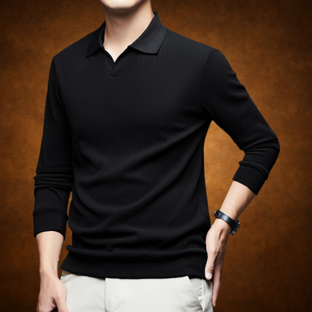 Classic Long Sleeve Polo