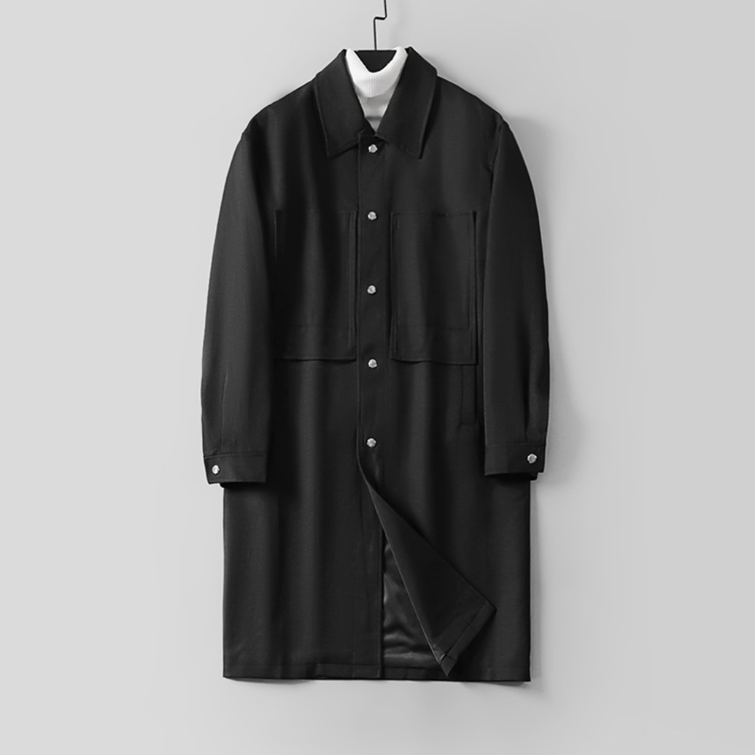 Elegant Long Overcoat