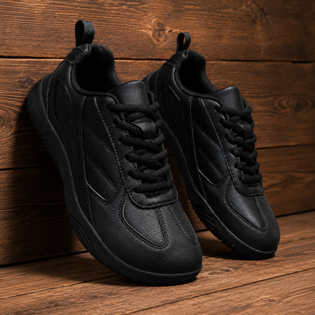 Round-Toe Casual Sneakers