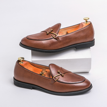 Executive Leather Loafers