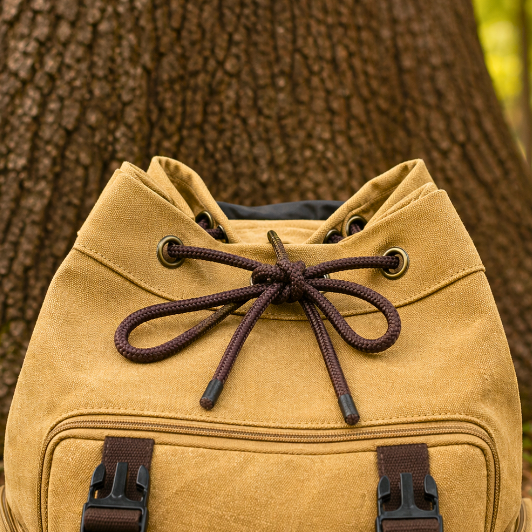Rugged Canvas Backpack