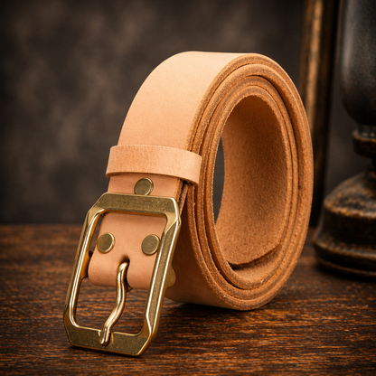 Genuine Cowhide Belt