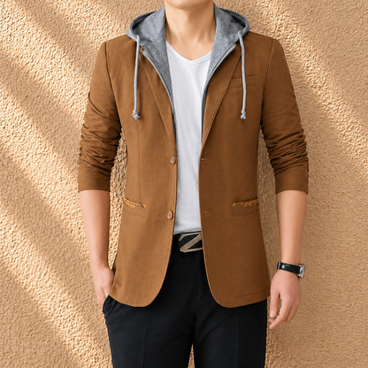 Casual Hooded Blazer