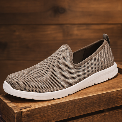 Knit Mesh Slip-Ons