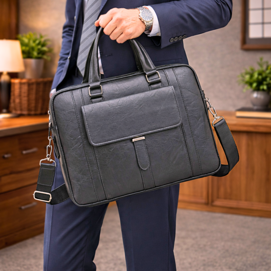 Leather Work Bag