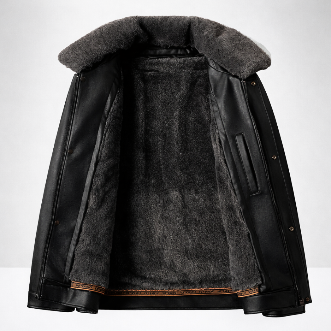 Premium Leather Coat