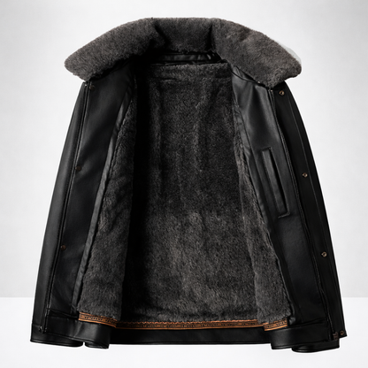 Premium Leather Coat