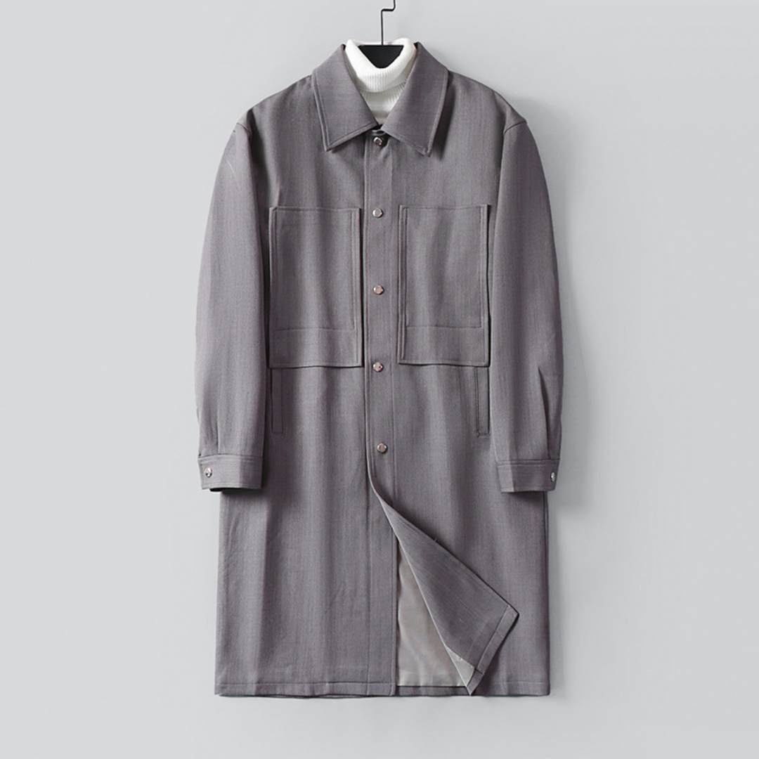 Elegant Long Overcoat