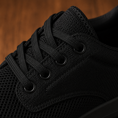 Mesh Lace-Up Sneakers