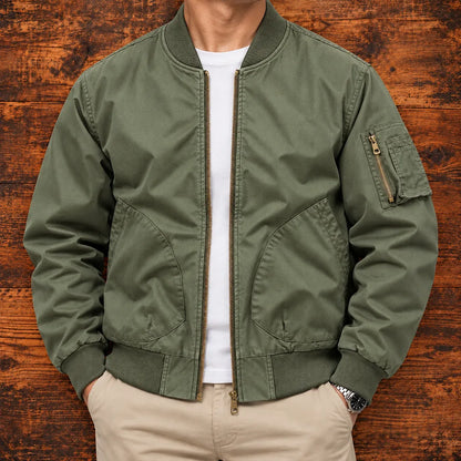 Refined Casual Layering Jacket