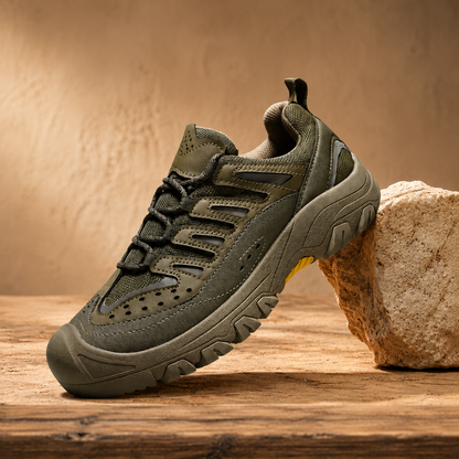 Rugged Low-Top Hiking Shoes