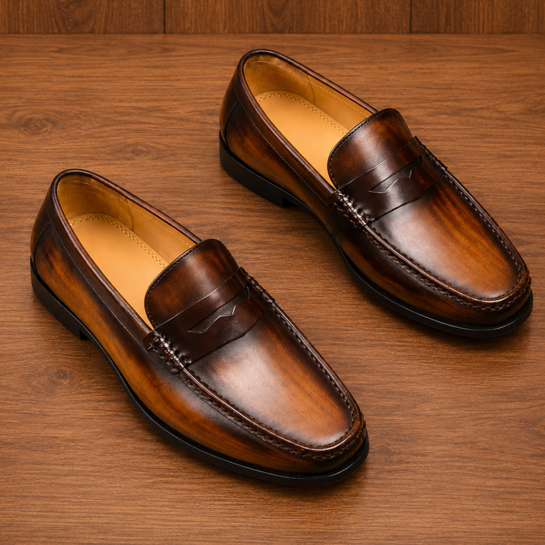Classic Slip-On Penny Loafers