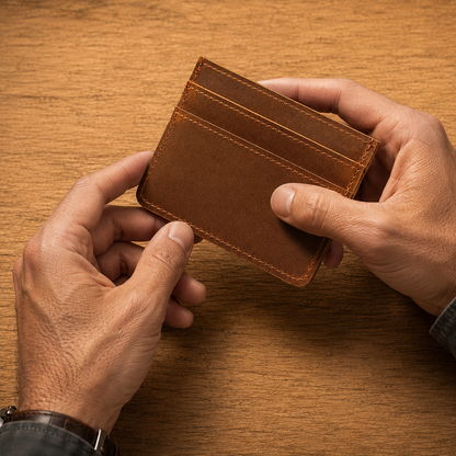 Leather Card Wallet