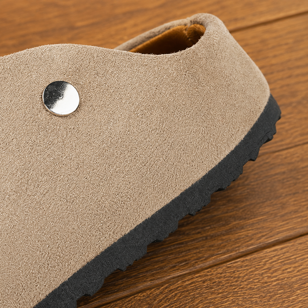 Closed-Toe Mule Slippers