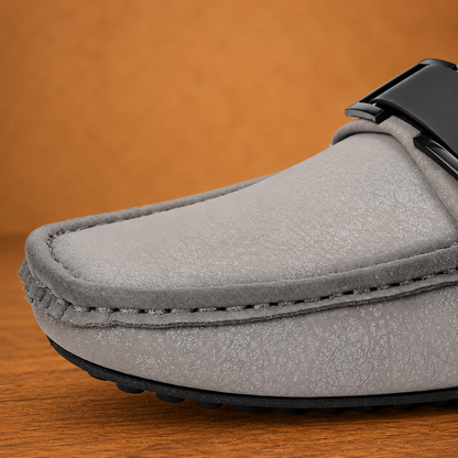 Metal-Bit Driving Loafers