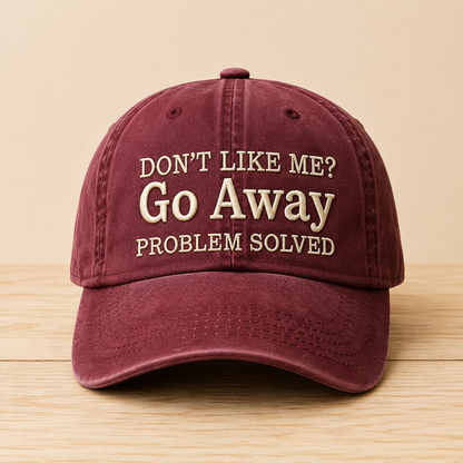 Embroidered Vintage Cap