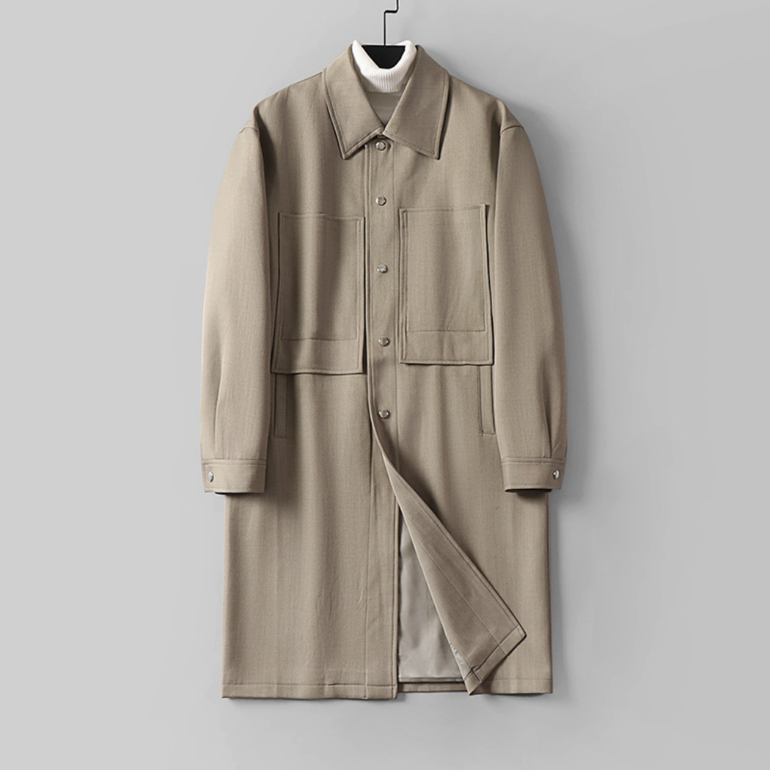 Elegant Long Overcoat
