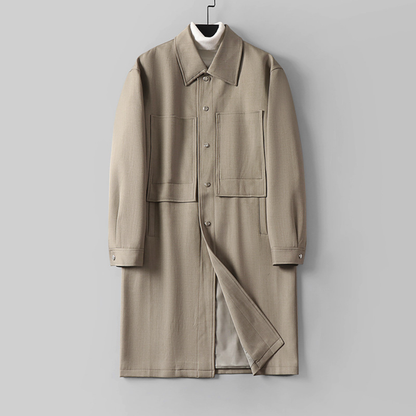 Elegant Long Overcoat
