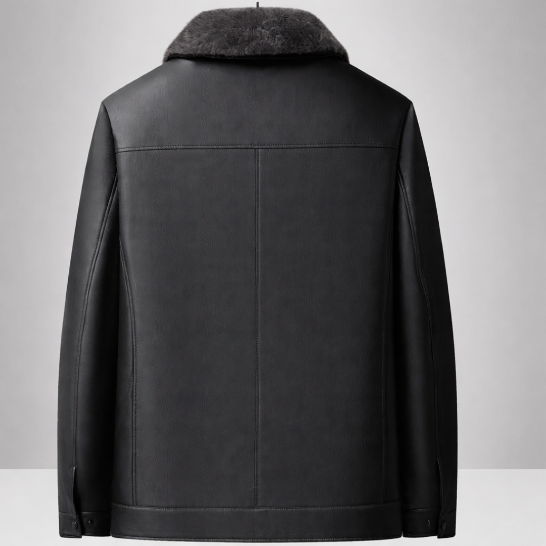 Premium Leather Coat