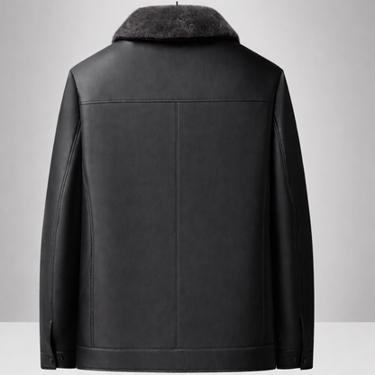 Premium Leather Coat