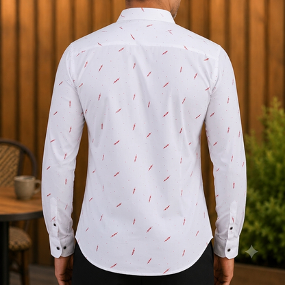 Printed Long Sleeve Shirt