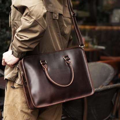 Executive Leather Briefcase
