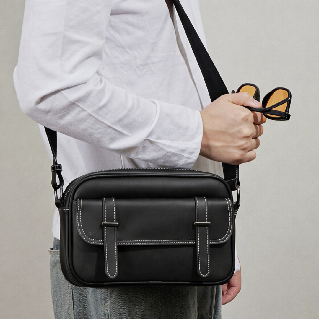 Compact Leather Bag