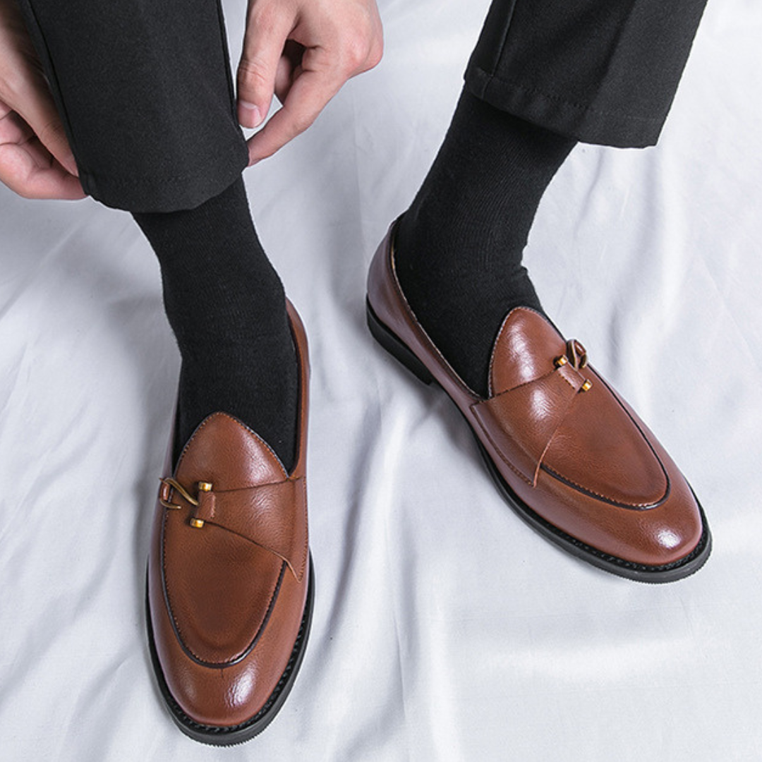 Executive Leather Loafers