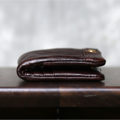 TOP-GRAIN LEATHER WALLET