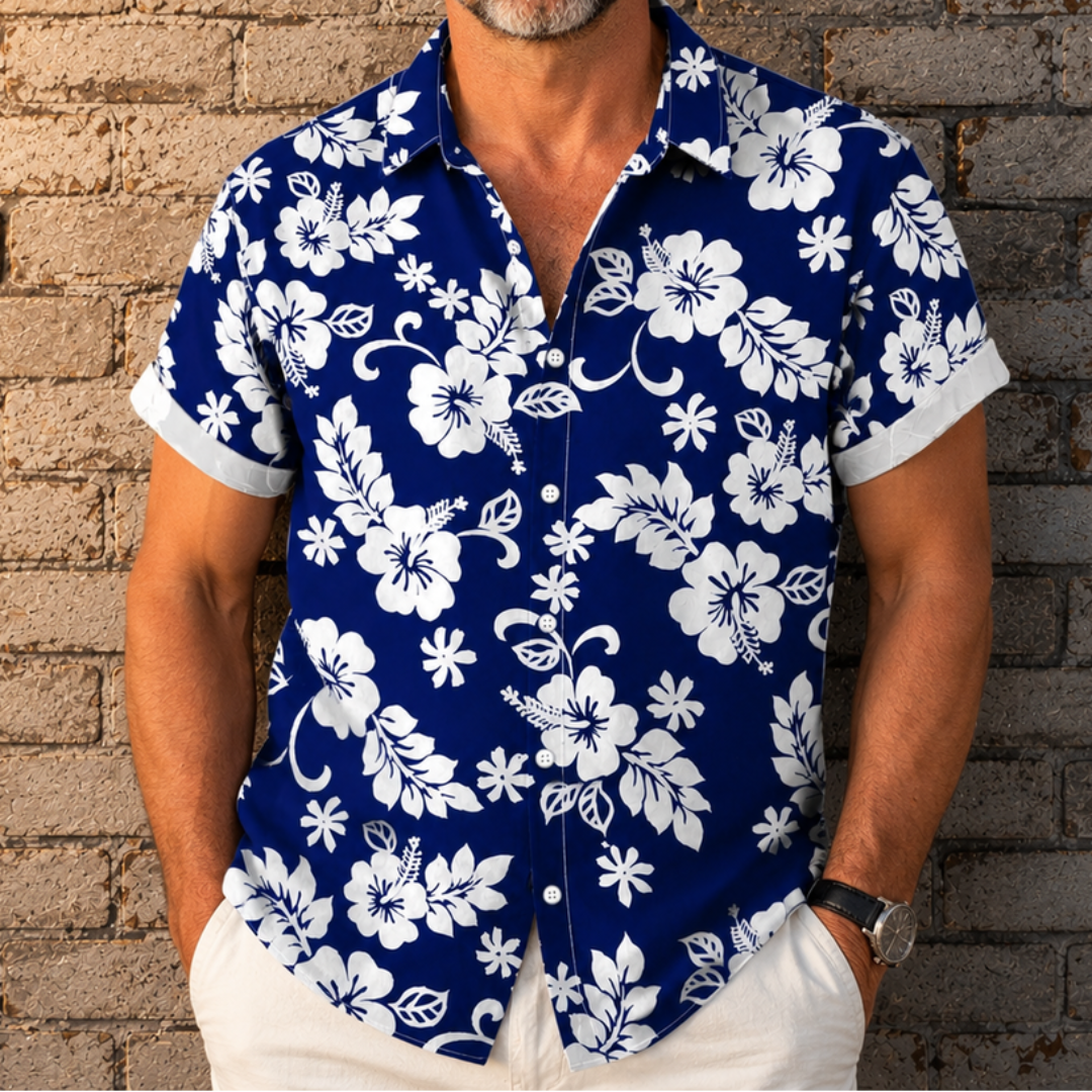 Breathable Floral Shirt
