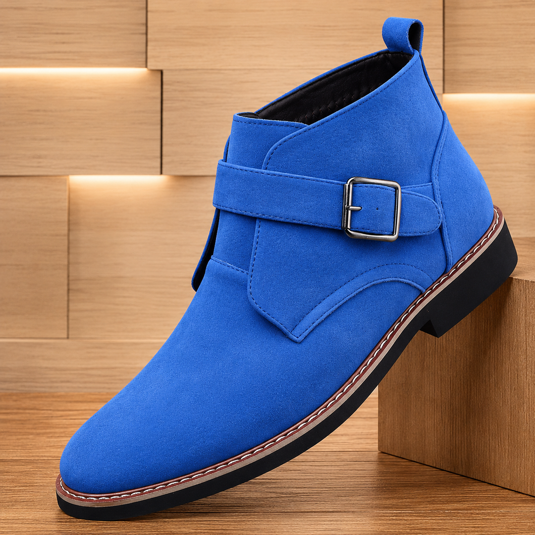 Monk Strap Ankle Boots