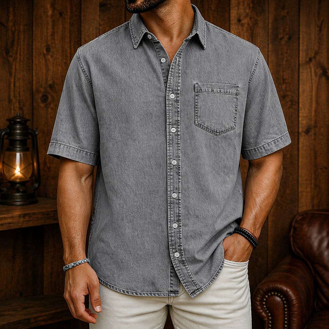 Casual Short-Sleeve Shirt