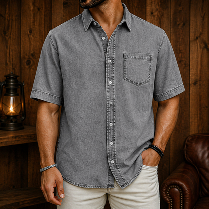 Casual Short-Sleeve Shirt