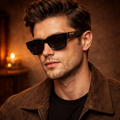 Thick Frame Fashion Sunglasses