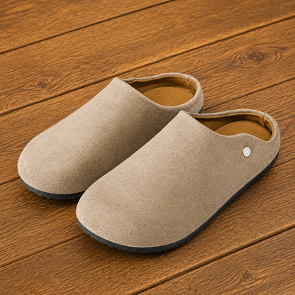 Closed-Toe Mule Slippers