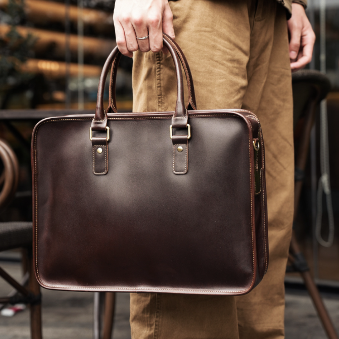 Executive Leather Briefcase