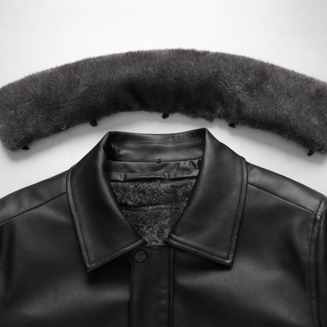 Premium Leather Coat