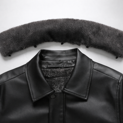 Premium Leather Coat