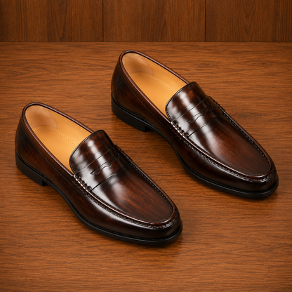 Classic Slip-On Penny Loafers