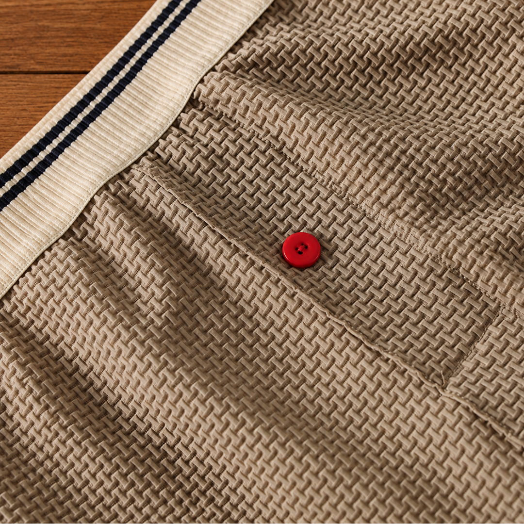Waffle Knit Button Boxers