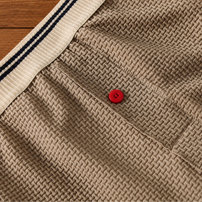 Waffle Knit Button Boxers