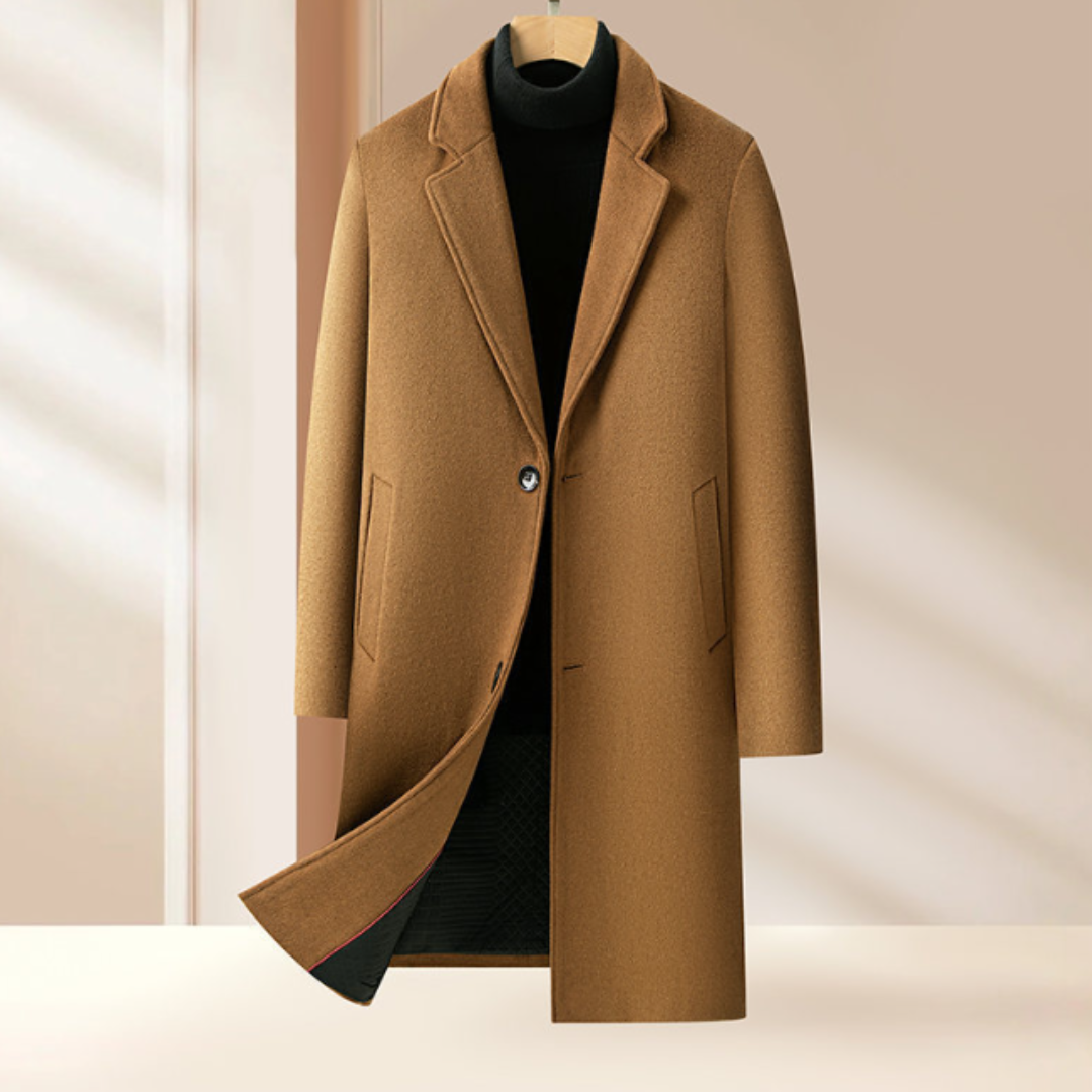 Executive Wool Overcoat