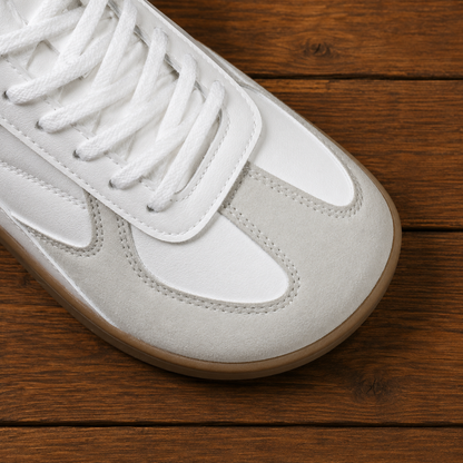 Round-Toe Casual Sneakers
